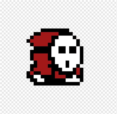 Super Mario Bros 2 Shy Guy Pixel Heroes Text Super Mario Bros Png