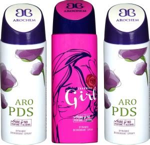 Arochem Aro Pds Charming Girl Combo Pack Dynamic Deodorant Spray