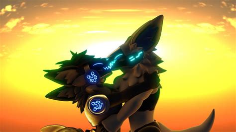 Kiss Protogen Sfw Agreeable W By Luanfur On Deviantart