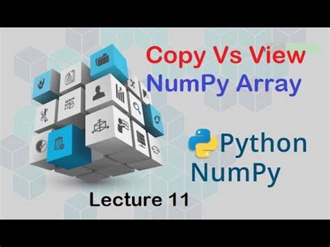 11 NumPy Array Copy Vs View NumPy Tutorial For Beginners YouTube