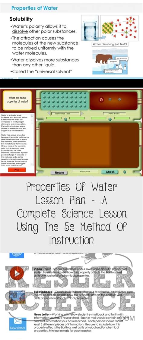 Properties Of Water Notes Worksheet Answers Workssheet List