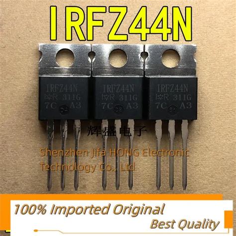 10 P S Lote IRFZ44 IRFZ44PBF TO 220 MOSFET 50A 60V N Canal Melhor