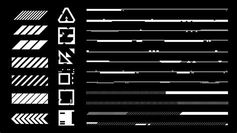 Artstation Cyberpunk Ui Set 2 Game Assets