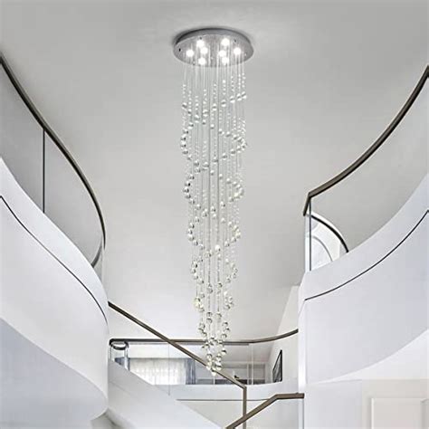 Saint Mossi Modern K Crystal Raindrop Chandelier Lighting Modern