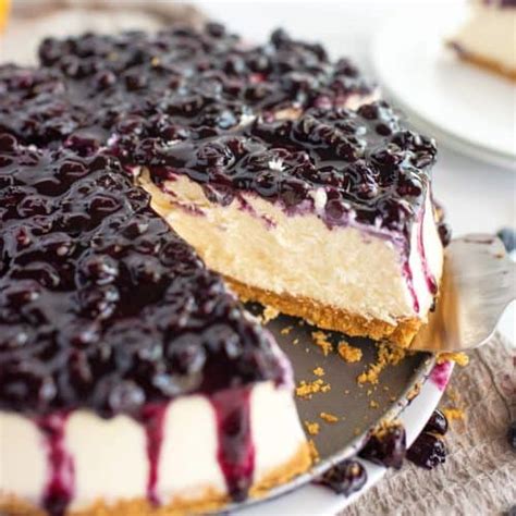 Blueberry Cheesecake The Country Cook