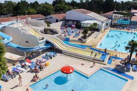 Camping Ile De Noirmoutier Et Toiles Avec Parc Aquatique