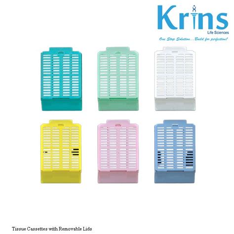 Tissue Cassettes With Removable Lids Krins Life Sciences