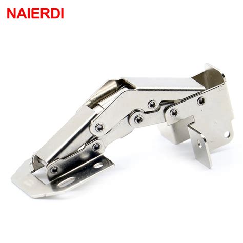 Pcs Naierdi Degree Inch No Drilling Hole Cabinet Hinge Bridge