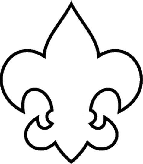 Fleur De Lis Outline Free Download On Clipartmag