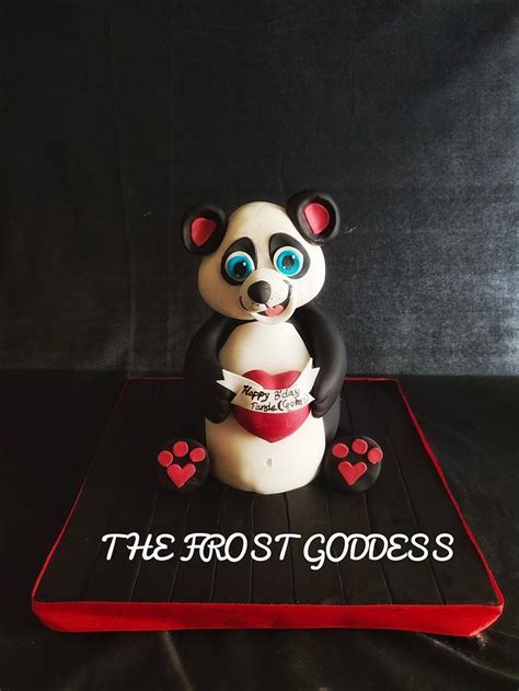 Lil Panda Decorated Cake By Thefrostgoddess Cakesdecor