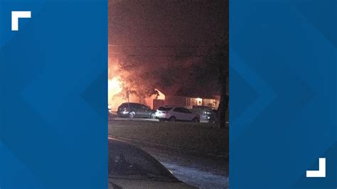 Multiple Crews Battle House Fire In Bishop