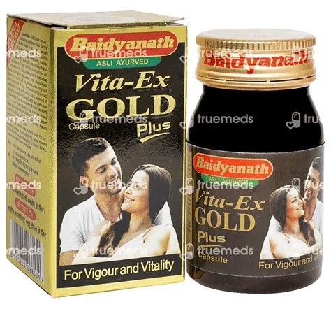 Baidyanath Vita Ex Gold Plus Capsule 20 Uses Side Effects Dosage