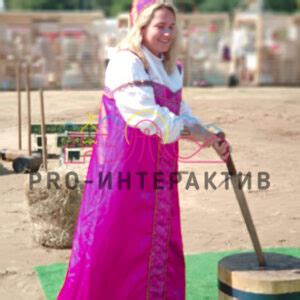 Прокат ярмарочного аттракциона Богатырский меч