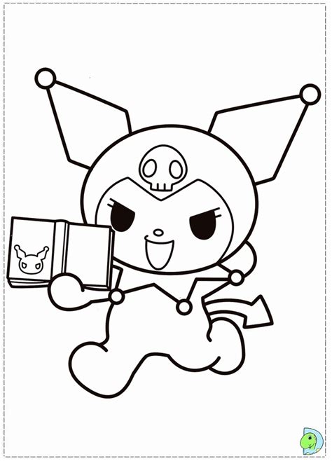 Kuromi Coloring Pages Coloring Home