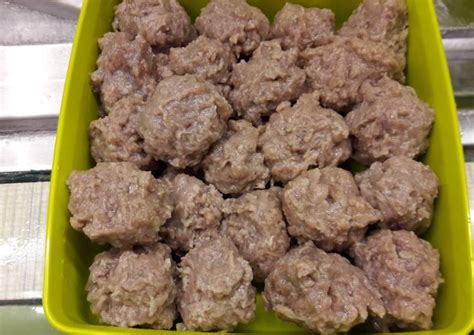 Resep Bakso Kasar Daging Sapi Oleh Nana Lukita Sari Cookpad