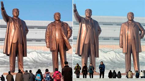 Kim Il Sung Kim Jong Il Statues