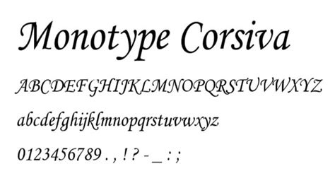 Monotype Corsiva Font Download | The Fonts Magazine