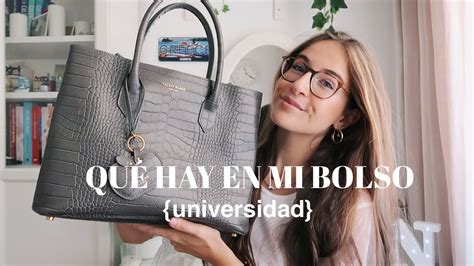 Qu Llevo En Mi Bolso Para La Universidad Youtube