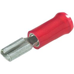 Te Faston Crimp Receptacle Pidg Mm Tin Awg Red