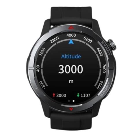 Zeblaze Stratos 3 Ultra - GPS 5 Satélites - 5 ATM - Negro