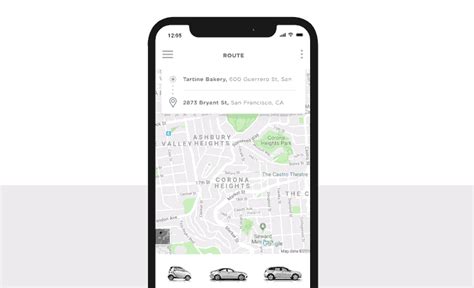 Design A Ride Sharing App In Steps With Justinmind Justinmind