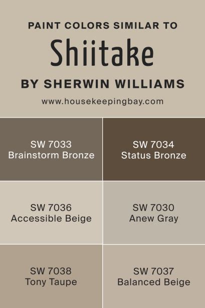 Shiitake Sw Paint Color By Sherwin Williams