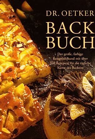 Dr Oetker Backbuch Amazon de Bücher