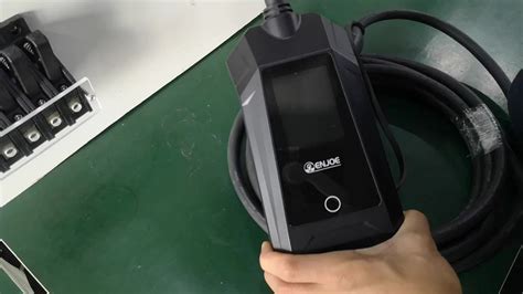 Adjustable Current A A Level Portable Ev Charger Station Type