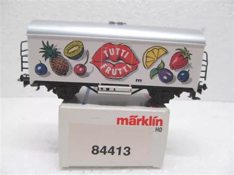 MES 37613 MÄRKLIN 84413 H0 Kühlwagen Tutti Frutti sehr guter Zustand