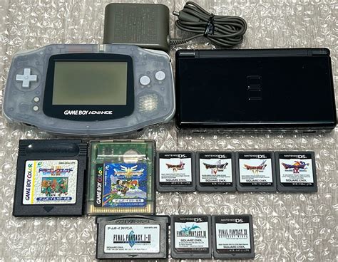 【やや傷や汚れあり】gba Nds ゲームボーイアドバンス 本体・ニンテンドーds Lite ドラゴンクエストⅠ・Ⅱ・Ⅲ・Ⅳ・Ⅴ・Ⅵ・Ⅸ