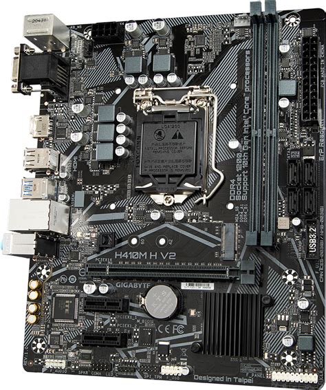 Материнская плата Gigabyte H410M H V2 купить в магазине Planeta COMP ...