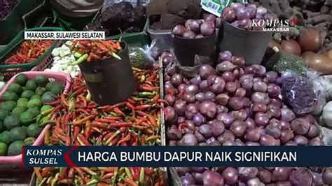 Harga Bumbu Dapur Naik Signifikan Video Dailymotion