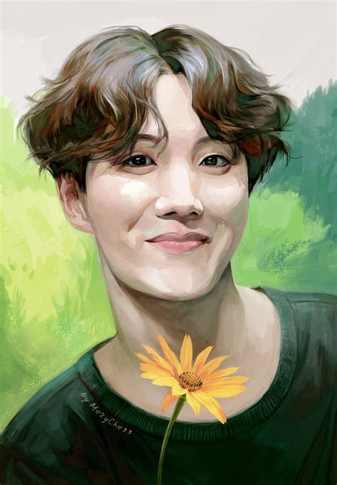 Merychess On Twitter J Hope Fanart Bts Fanart Bts Drawings The Best