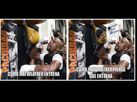 Mayweather Vs Pacquiao Memes Aparecen Previo A La Pelea Del Siglo