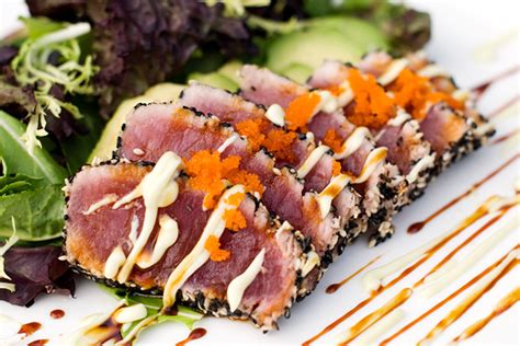 Pan Seared Sesame Crusted Tuna Recipe Use Real Butter