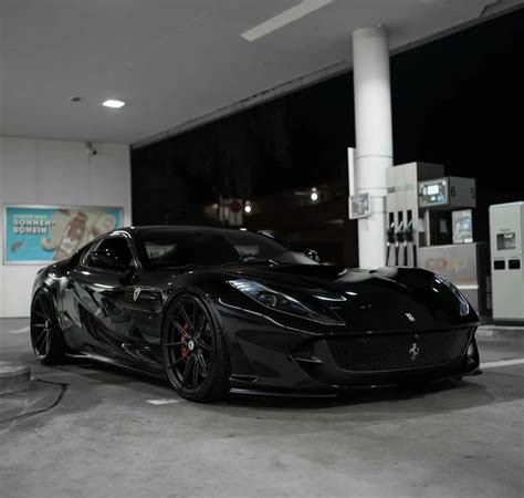 On Twitter Blacked Out Ferrari Superfast