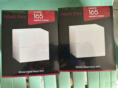 Tenda Nova MW6 Mesh WiFi Router, Mobile Phones & Gadgets, Other Gadgets ...