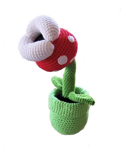 Crochet Piranha Plant | Sprite Stitch