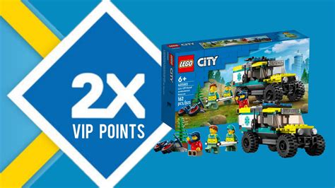 LEGO Double VIP Points Event And LEGO City 44 Off Road Ambulance