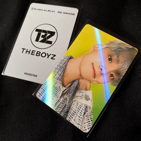 Jual Be Aware Whisper The Boyz Photocard Benefit Makestar