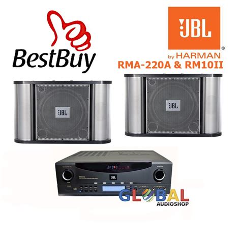 Jual Paket Karaoke Amplifier JBL RMA 220A Speaker RM 10II RMA220A RM10