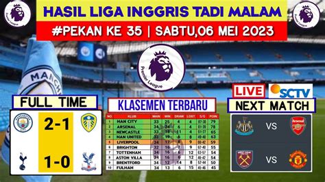 Hasil Liga Inggris Tadi Malam Man City Vs Leeds Klasemen Premier League