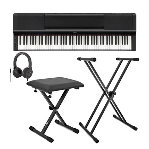 Yamaha P S500 Digital Piano X Frame Package Black At Gear4music