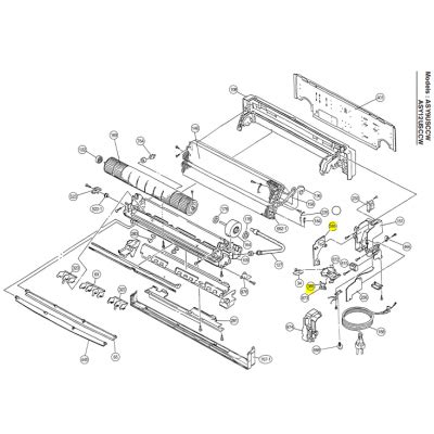 Placa De Potencia E Indicadora Unidad Interior Fujitsu Modelo Asy Usbcw