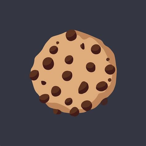 Ilustración vectorial de galletas aisladas Vector Premium