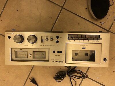 Vintage Technics Rs M Stereo Cassette Deck Ebay