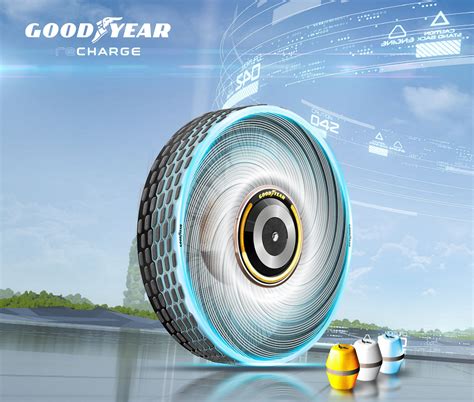 The Goodyear Recharge Concept Making Tyre Changing Easy With