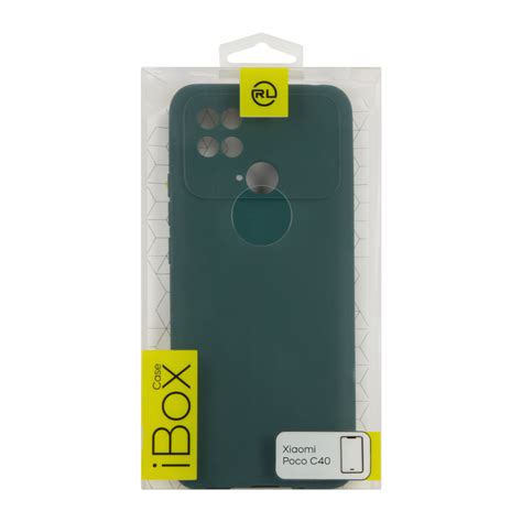 Чехол Red Line iBox Case для Poco C40 с защитой камеры зелёный: купить ...