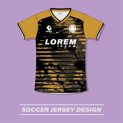 Premium Vector Soccer Jersey Design For Print Sublimation