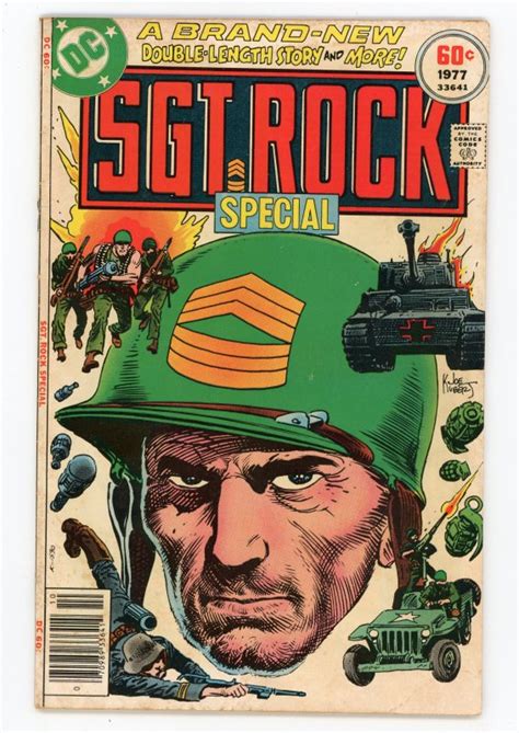 DC Special Series 3 Joe Kubert Sgt Rock FN Comic Books Bronze